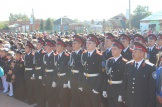 Торжественное открытие памятника казакам сотни Андрея Гречишкина состоялось 27 сентября 2014 года